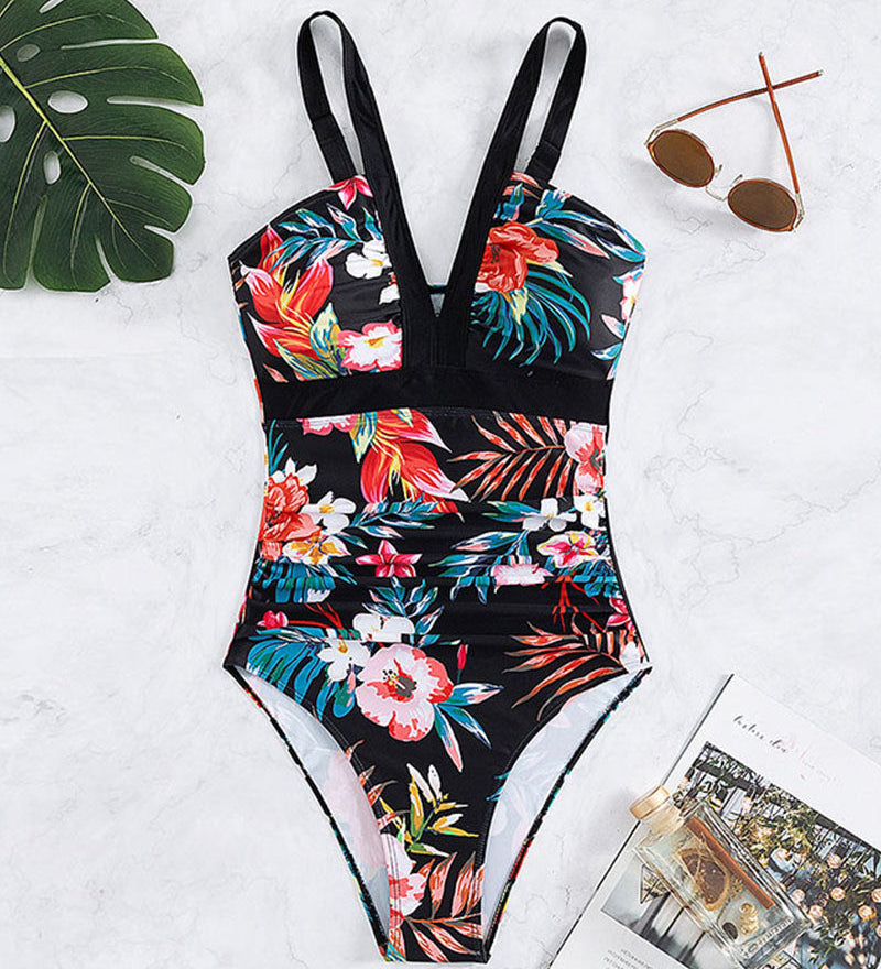 Fernanda - Elegant Floral Swimsuit