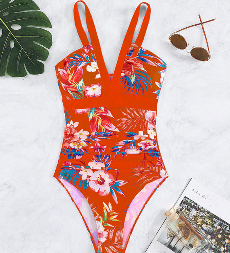 Fernanda - Elegant Floral Swimsuit