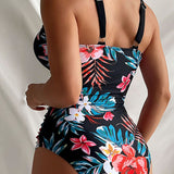 Fernanda - Elegant Floral Swimsuit