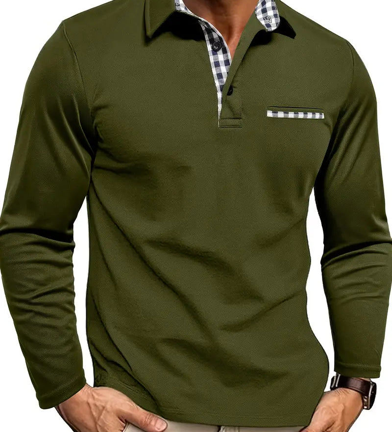 Premium Long Sleeve Polo