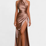 Symone - Dramatic Dress with Side Slit