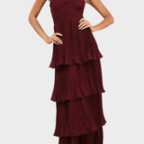 Juuni - Dress with Ruffles and Without Bust Lace