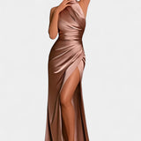 Symone - Dramatic Dress with Side Slit