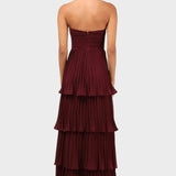 Juuni - Dress with Ruffles and Without Bust Lace