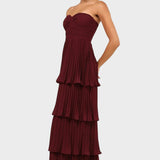 Juuni - Dress with Ruffles and Without Bust Lace
