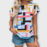 Marijeta – Colorful Blouse in Urban Style