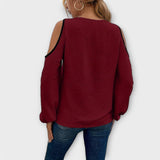 Anica - Blouse with Square Neckline