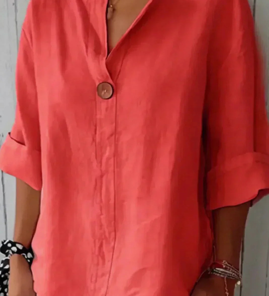 Zamma | Relaxed Linen Top