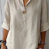 Zamma | Relaxed Linen Top
