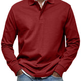 Laurent Celje | Luxury Long Sleeve Polo Shirt