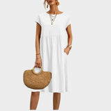 Ankica - Simple Dress with Pockets