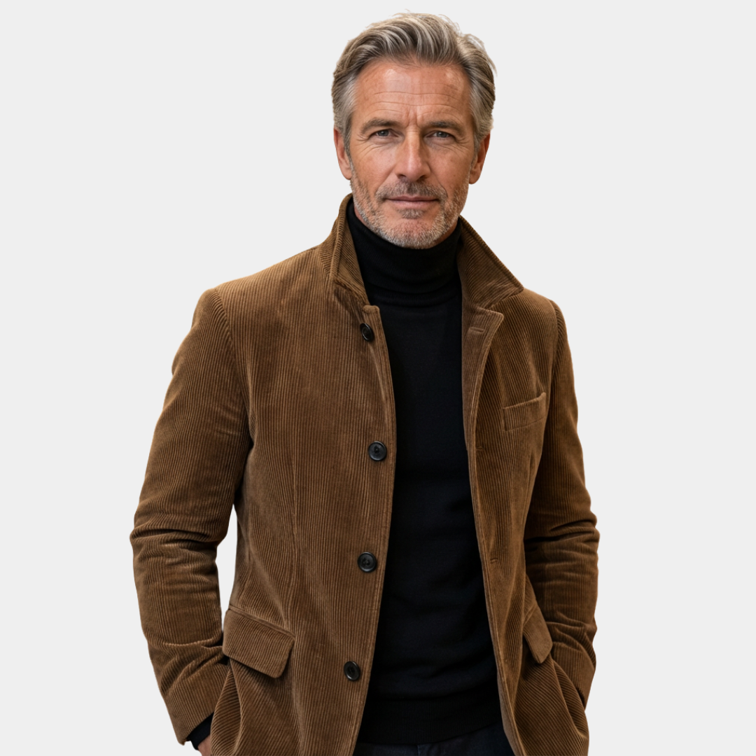HENRIK™ | Elegant Men's Jacket with a Vintage Touch