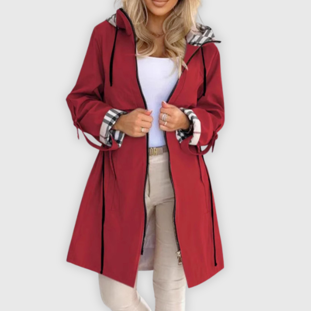 Natalija - Waterproof and Windproof Zipper Coat