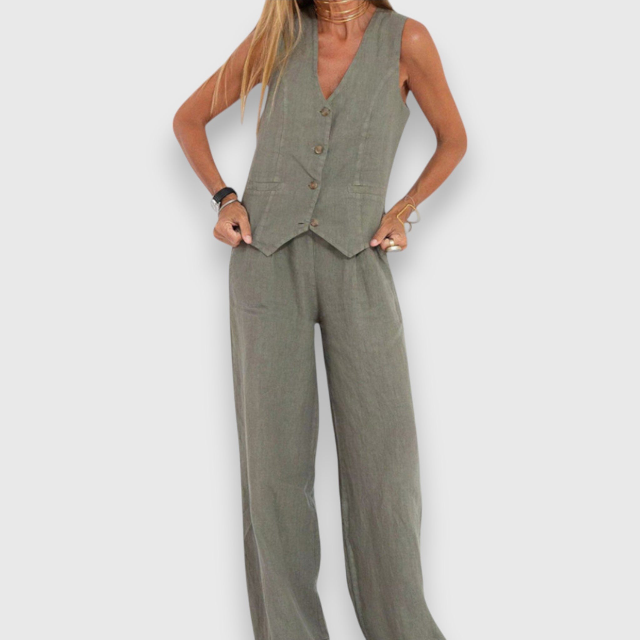 Summer Two-Piece Set for Easy Enjoyment