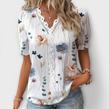 Hermina - V-Neck Blouse