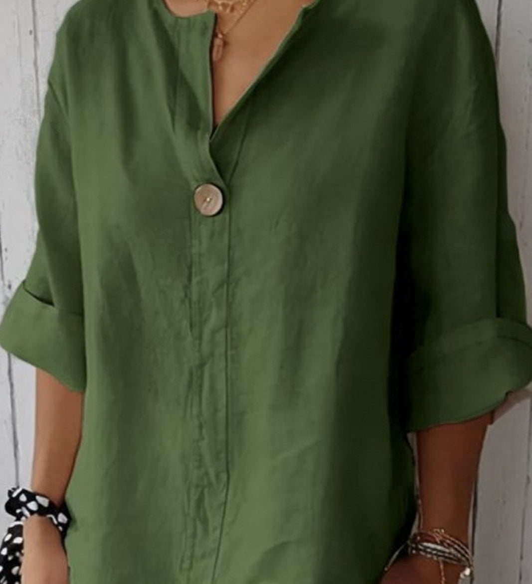 Zamma | Relaxed Linen Top