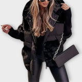 Ava - Elegant Fluffy Coat