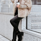 Ava - Elegant Fluffy Coat
