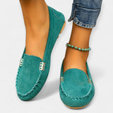 Loafers with Metallic Details