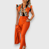 Modern Leopard Print: Two-Piece Set