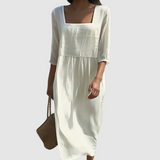 Dress - Flowy Linen Dress