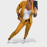 Karolina Tailored Set with Soft Blazer and Trousers