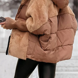 Ava - Elegant Fluffy Coat