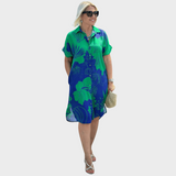 Sara – Dress with Floral Motif
