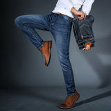 Owen™ | Slim Fit Elastic Cowboy Jeans