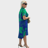 Sara – Dress with Floral Motif