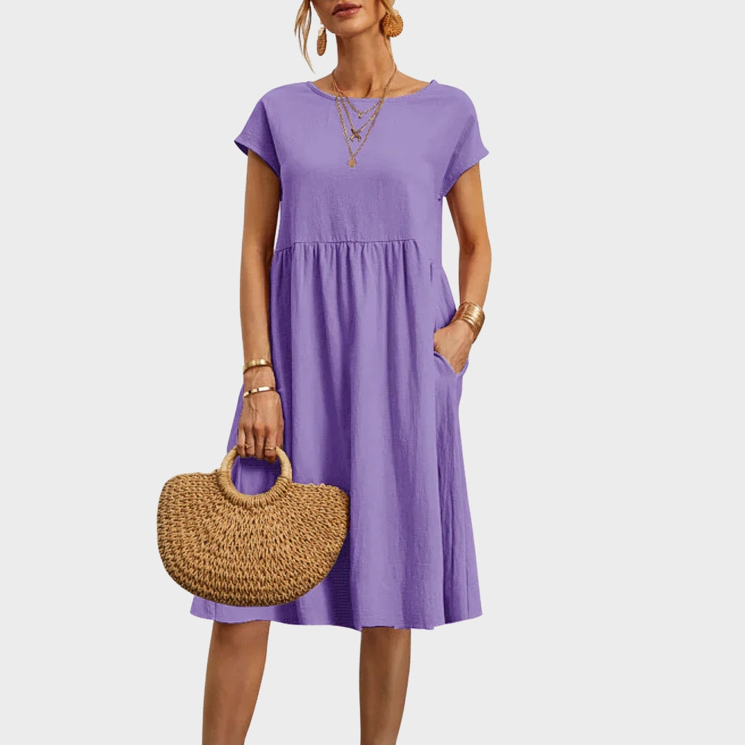 Ankica - Simple Dress with Pockets