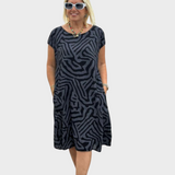 Dora - Summer Dress with Round Neckline