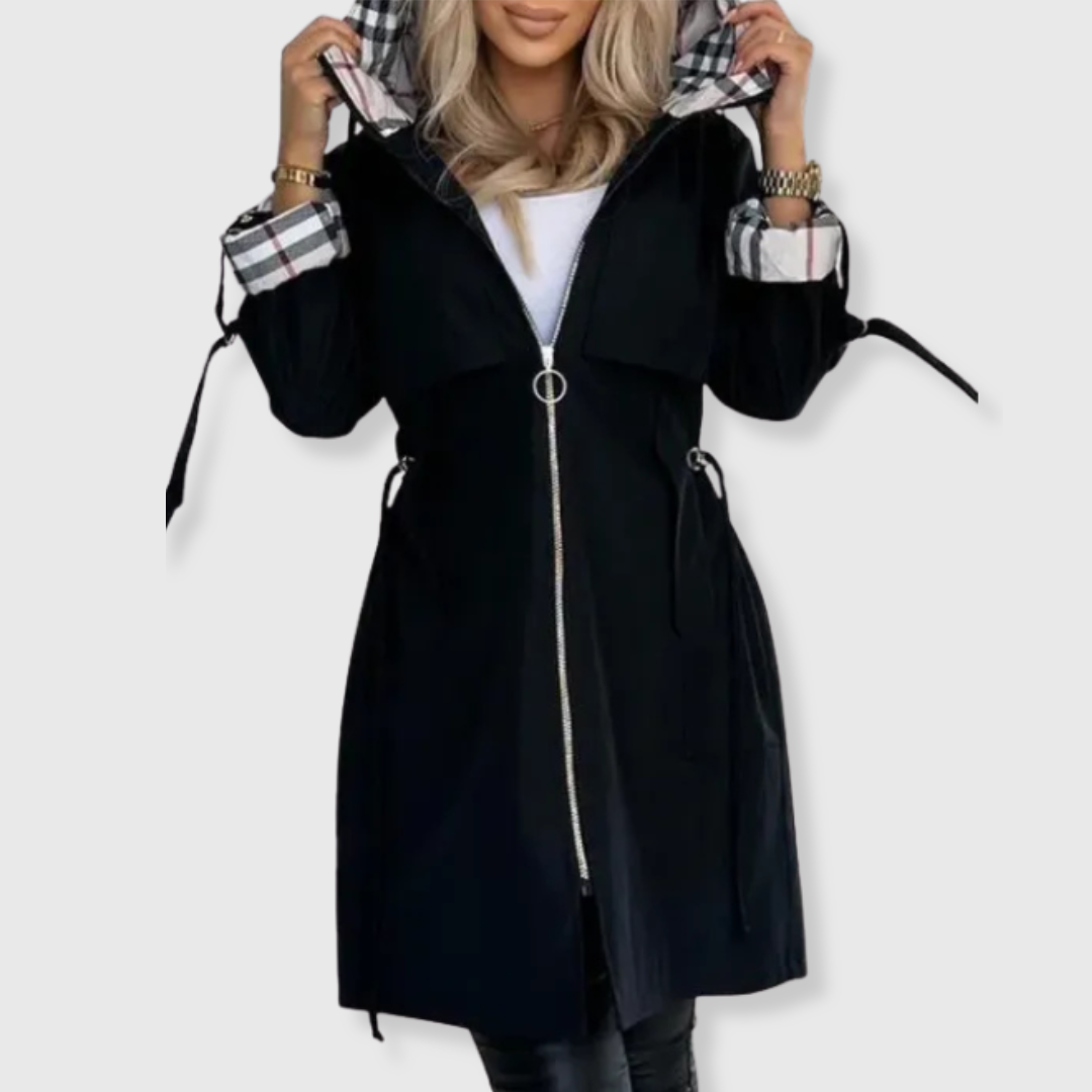 Natalija - Waterproof and Windproof Zipper Coat