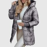 Élise - Elegant Winter Coat with Hood and Lining