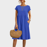 Ankica - Simple Dress with Pockets