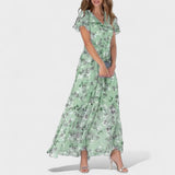 Mila - Elegant Long Dress in Luxurious Style