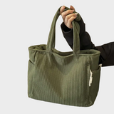 Amalija – Bag with Ribbed Design and Rope Details