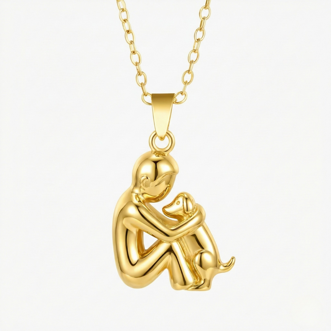 Lara – Friendship Necklace with Love for Dogs