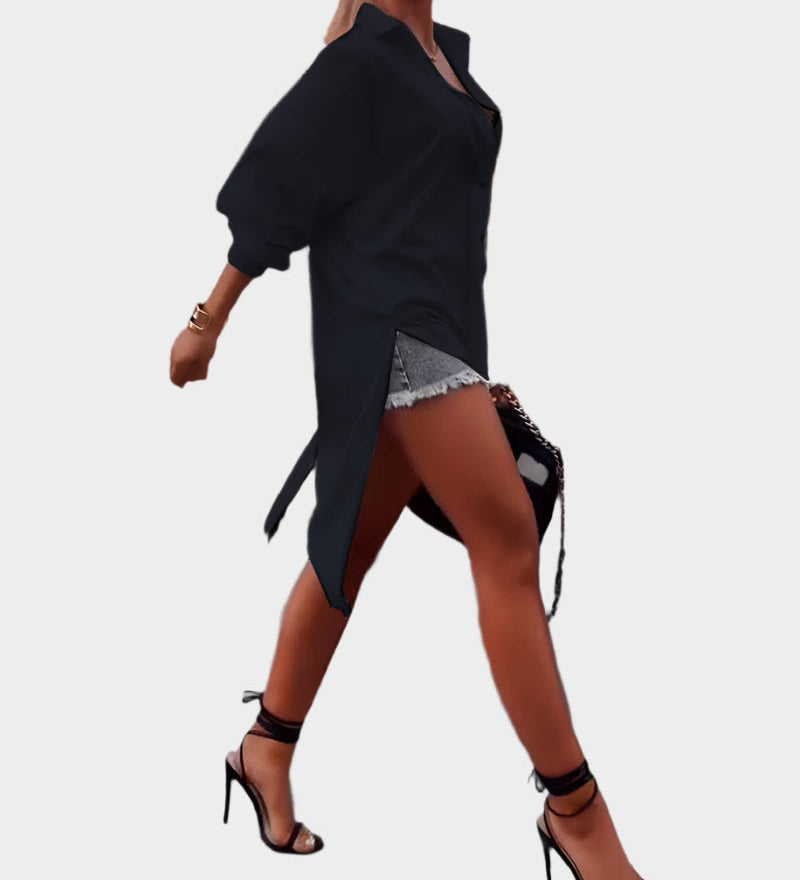 Shirt with Slit