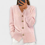 Marij – Vintage Women's Sweater with V-Neck