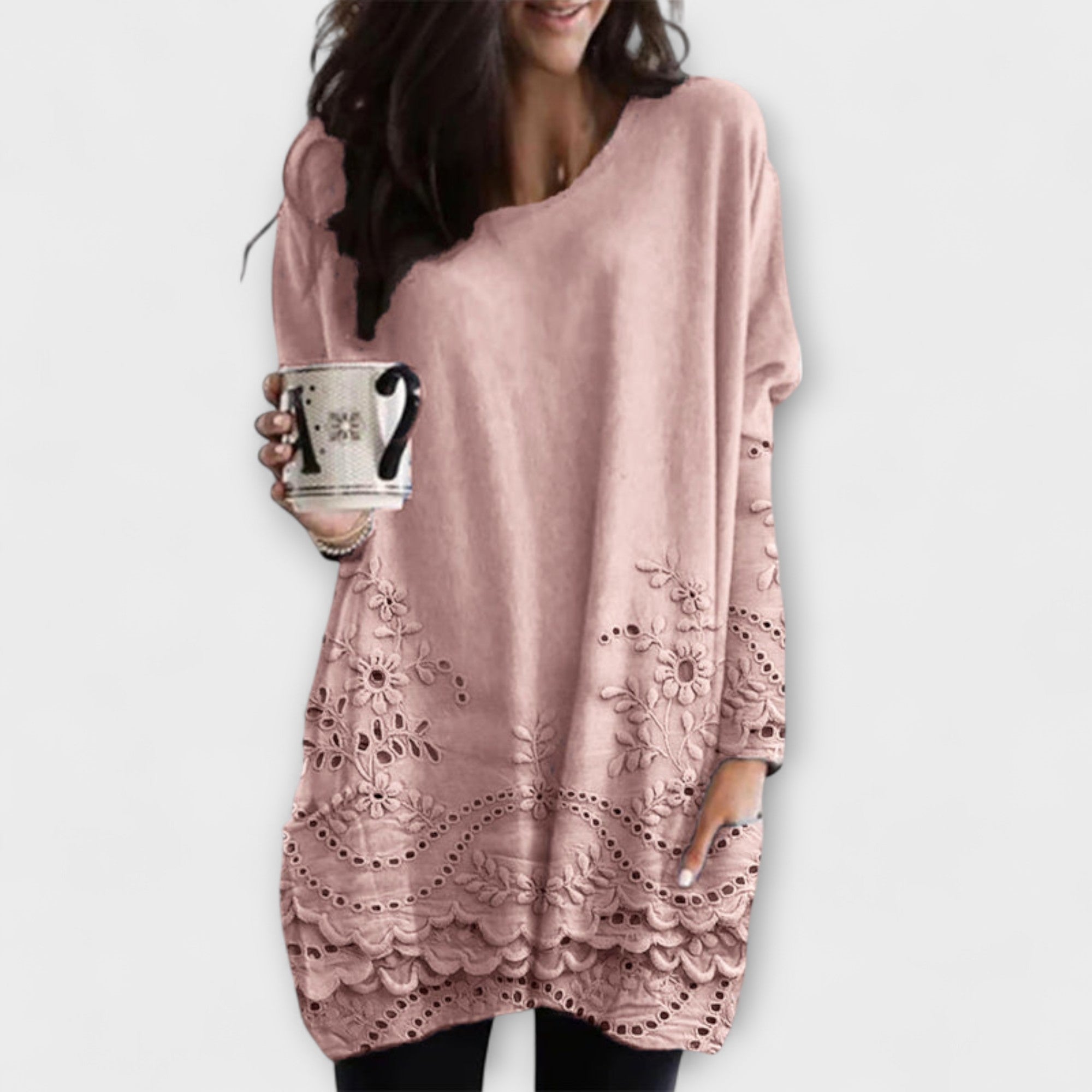 Riley – Embroidered Sweater