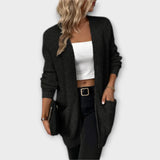 Nansi - Comfortable Knitted Cardigan with Pockets