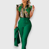 Modern Leopard Print: Two-Piece Set