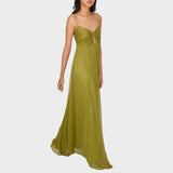 Bela - Maxi Dress with Deep Neckline