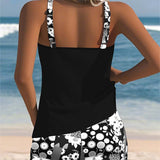 Laura - Two-Piece Bikini Set with Floral Print