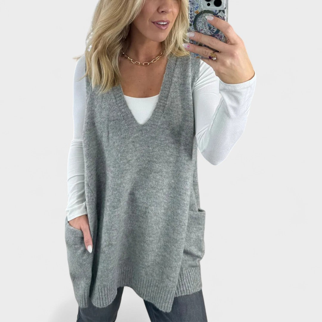 Filipa - Comfortable Knitted Vest