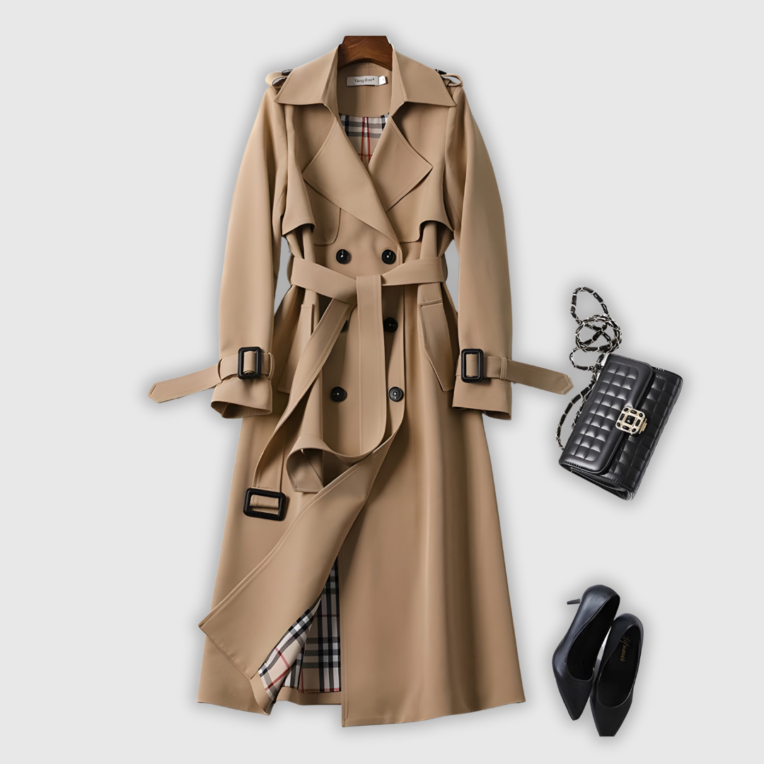 Vespera - Elegantly Styled Trench Coat