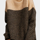 Ida - Cotton High Neck Sweater