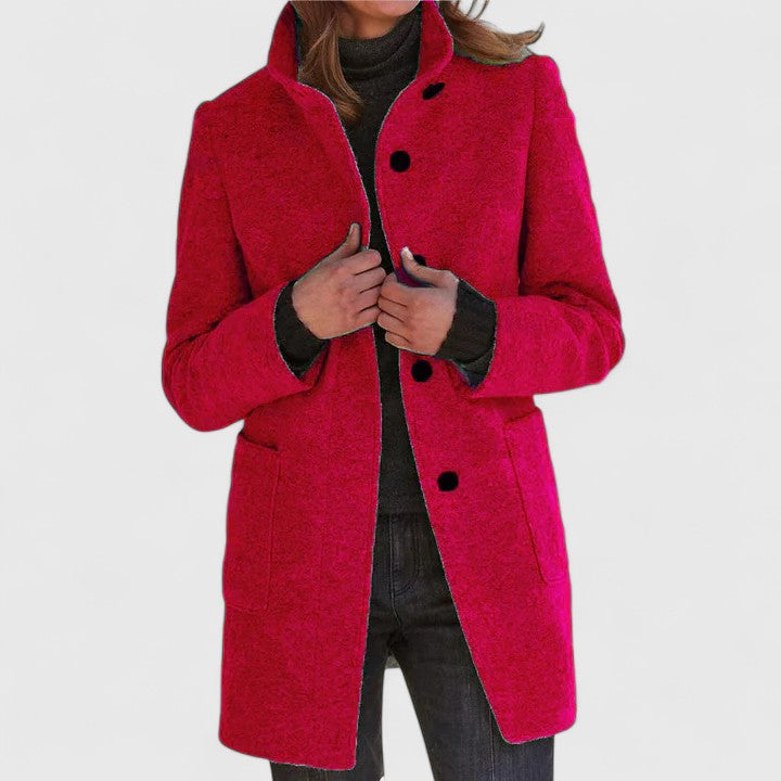 Sabina - Classic Wool Blend Coat