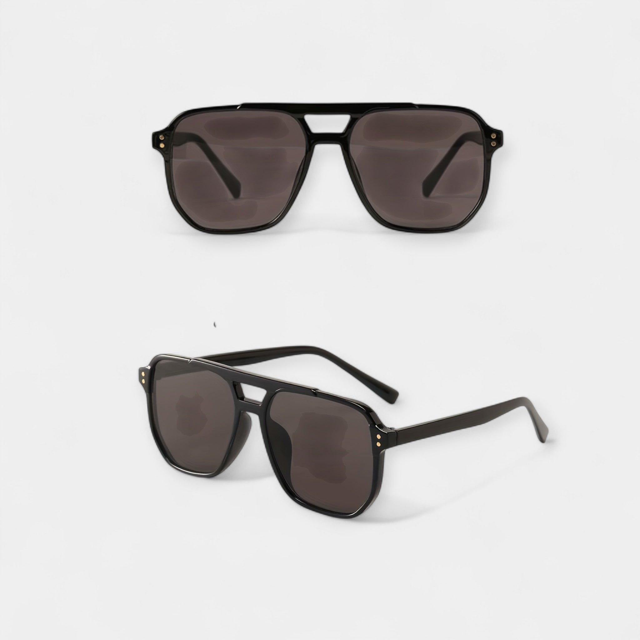 Square Glasses with Threads